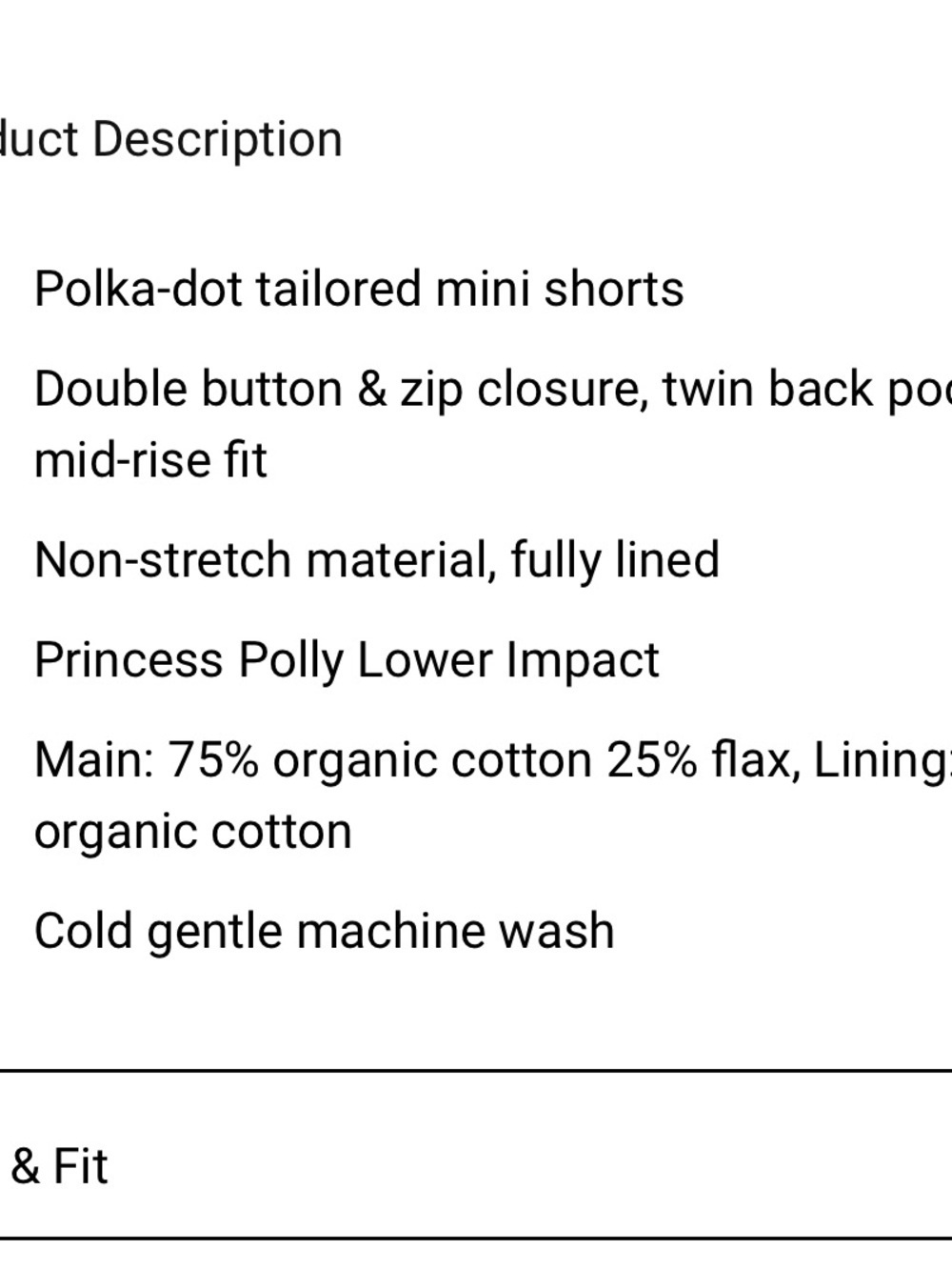 Princess Polly polka dot mini shorts - Picture 2 of 16